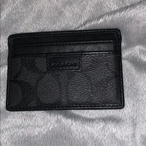 Coach card holder